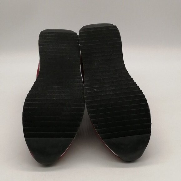 Kenneth Cole Reaction Womens Cameron Chelsea‎ Sneakers Burgundy Pull On 6.5M - Picture 4 of 9